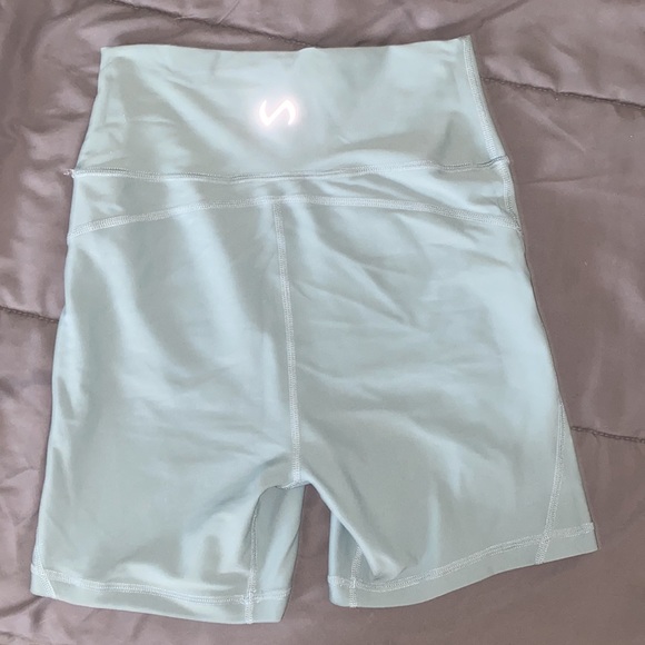 TLF sage green spandex shorts - Picture 2 of 3